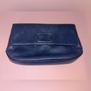 Navy Leather Marc Jacobs Clutch/Crossbody bag